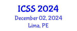 International Conference on Sport Science (ICSS) December 02, 2024 - Lima, Peru