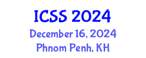 International Conference on Sport Science (ICSS) December 16, 2024 - Phnom Penh, Cambodia
