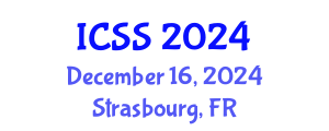 International Conference on Sport Science (ICSS) December 16, 2024 - Strasbourg, France