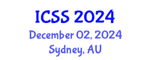 International Conference on Sport Science (ICSS) December 02, 2024 - Sydney, Australia