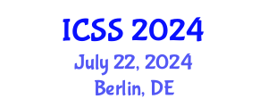 International Conference on Sport Science (ICSS) July 22, 2024 - Berlin, Germany