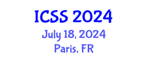 International Conference on Sport Science (ICSS) July 18, 2024 - Paris, France