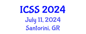 International Conference on Sport Science (ICSS) July 11, 2024 - Santorini, Greece