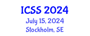 International Conference on Sport Science (ICSS) July 15, 2024 - Stockholm, Sweden