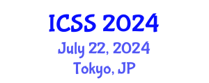 International Conference on Sport Science (ICSS) July 22, 2024 - Tokyo, Japan