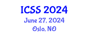 International Conference on Sport Science (ICSS) June 27, 2024 - Oslo, Norway