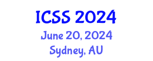 International Conference on Sport Science (ICSS) June 20, 2024 - Sydney, Australia