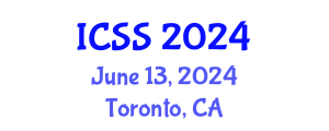 International Conference on Sport Science (ICSS) June 13, 2024 - Toronto, Canada