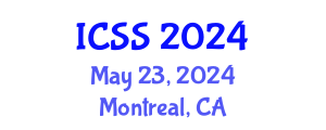 International Conference on Sport Science (ICSS) May 23, 2024 - Montreal, Canada