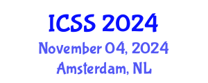 International Conference on Sport Science (ICSS) November 04, 2024 - Amsterdam, Netherlands