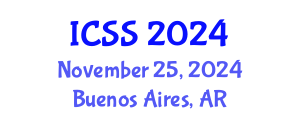 International Conference on Sport Science (ICSS) November 25, 2024 - Buenos Aires, Argentina
