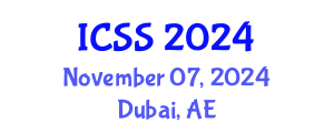 International Conference on Sport Science (ICSS) November 07, 2024 - Dubai, United Arab Emirates