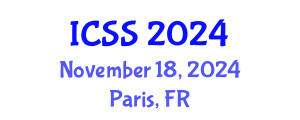 International Conference on Sport Science (ICSS) November 18, 2024 - Paris, France