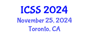 International Conference on Sport Science (ICSS) November 25, 2024 - Toronto, Canada