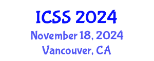 International Conference on Sport Science (ICSS) November 18, 2024 - Vancouver, Canada