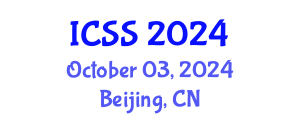 International Conference on Sport Science (ICSS) October 03, 2024 - Beijing, China