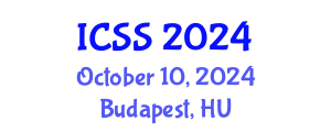 International Conference on Sport Science (ICSS) October 10, 2024 - Budapest, Hungary