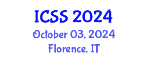 International Conference on Sport Science (ICSS) October 03, 2024 - Florence, Italy
