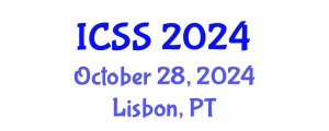 International Conference on Sport Science (ICSS) October 28, 2024 - Lisbon, Portugal