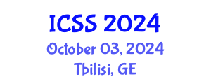 International Conference on Sport Science (ICSS) October 03, 2024 - Tbilisi, Georgia