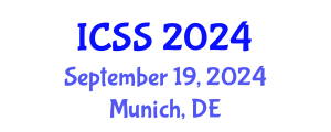 International Conference on Sport Science (ICSS) September 19, 2024 - Munich, Germany