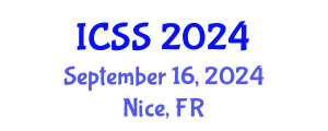 International Conference on Sport Science (ICSS) September 16, 2024 - Nice, France