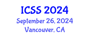 International Conference on Sport Science (ICSS) September 26, 2024 - Vancouver, Canada