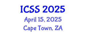 International Conference on Sport Science (ICSS) April 15, 2025 - Cape Town, South Africa