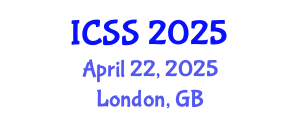 International Conference on Sport Science (ICSS) April 22, 2025 - London, United Kingdom