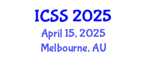 International Conference on Sport Science (ICSS) April 15, 2025 - Melbourne, Australia