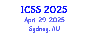 International Conference on Sport Science (ICSS) April 29, 2025 - Sydney, Australia
