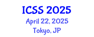 International Conference on Sport Science (ICSS) April 22, 2025 - Tokyo, Japan