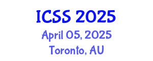 International Conference on Sport Science (ICSS) April 05, 2025 - Toronto, Australia