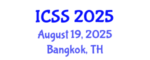 International Conference on Sport Science (ICSS) August 19, 2025 - Bangkok, Thailand