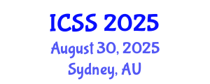 International Conference on Sport Science (ICSS) August 30, 2025 - Sydney, Australia
