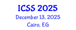 International Conference on Sport Science (ICSS) December 13, 2025 - Cairo, Egypt