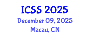 International Conference on Sport Science (ICSS) December 09, 2025 - Macau, China