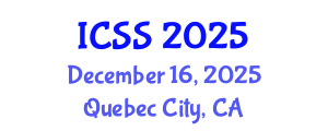 International Conference on Sport Science (ICSS) December 16, 2025 - Quebec City, Canada