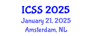 International Conference on Sport Science (ICSS) January 21, 2025 - Amsterdam, Netherlands