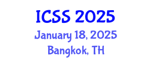International Conference on Sport Science (ICSS) January 18, 2025 - Bangkok, Thailand