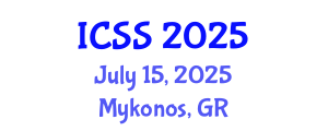 International Conference on Sport Science (ICSS) July 15, 2025 - Mykonos, Greece