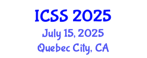 International Conference on Sport Science (ICSS) July 15, 2025 - Quebec City, Canada