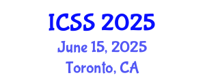 International Conference on Sport Science (ICSS) June 15, 2025 - Toronto, Canada