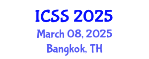 International Conference on Sport Science (ICSS) March 08, 2025 - Bangkok, Thailand