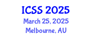 International Conference on Sport Science (ICSS) March 25, 2025 - Melbourne, Australia