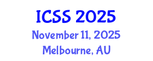 International Conference on Sport Science (ICSS) November 11, 2025 - Melbourne, Australia