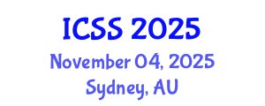 International Conference on Sport Science (ICSS) November 04, 2025 - Sydney, Australia