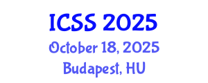 International Conference on Sport Science (ICSS) October 18, 2025 - Budapest, Hungary