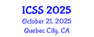 International Conference on Sport Science (ICSS) October 21, 2025 - Quebec City, Canada