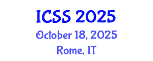 International Conference on Sport Science (ICSS) October 18, 2025 - Rome, Italy